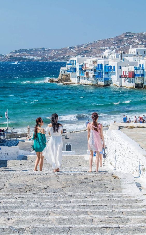 Mykonos - view of little venice