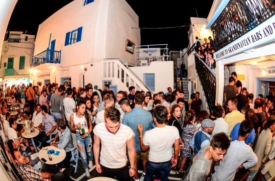 Skandinavischer Bar und Club - Beste Bars in Mykonos