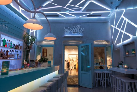 Alley Cocktail Bar Mykonos - Guía de la vida nocturna de Mykonos