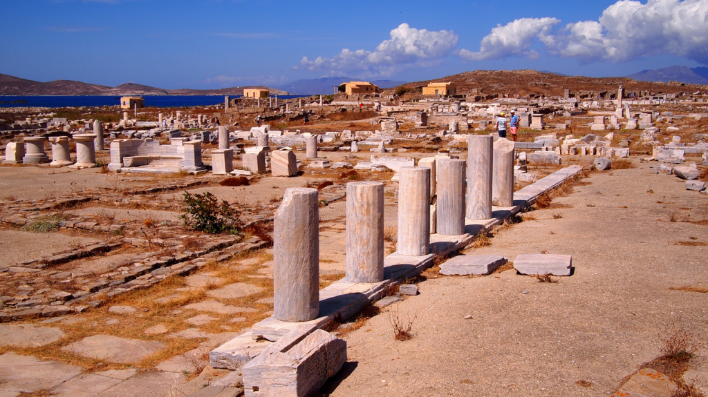 Delos island. Photo from Flickr