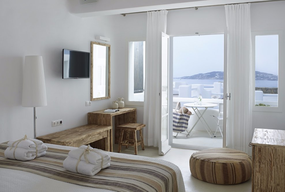 Mykonos Hotels mit Fitnessstudio - Rocabella Hotelzimmer