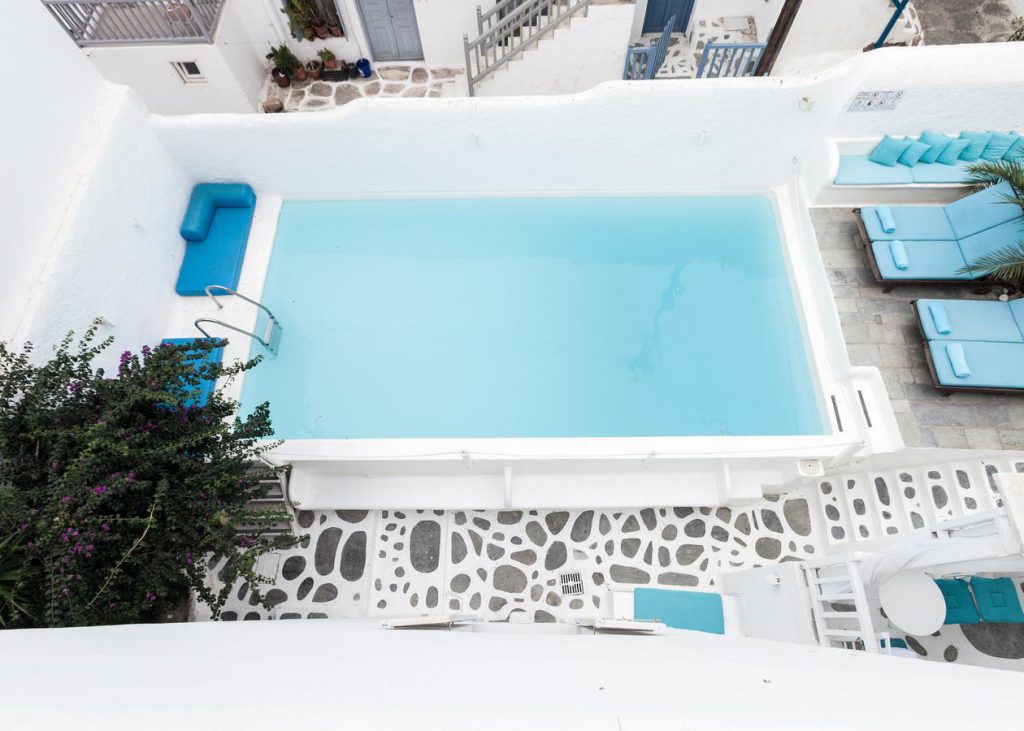 Mejores hoteles de Mykonos para solteros - Infinity Mykonos Suites