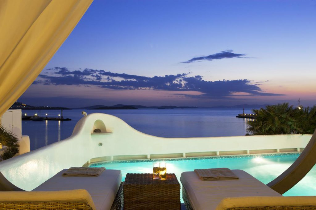 BestHoteles en Mykonos para solteros - Harmony Boutique Hotel