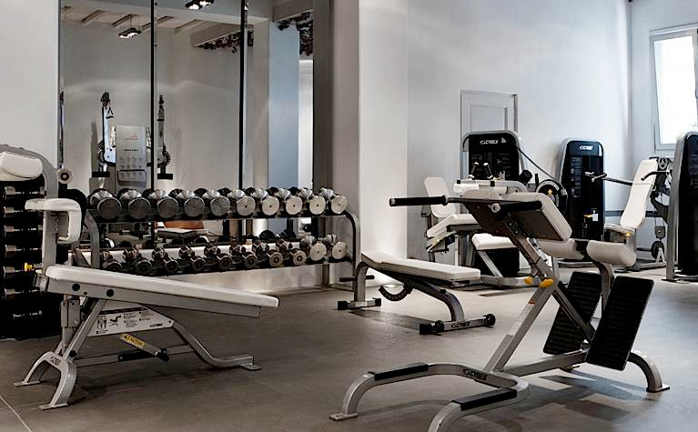 Mykonos hotels with gym - The Gym at Belvedere hotel