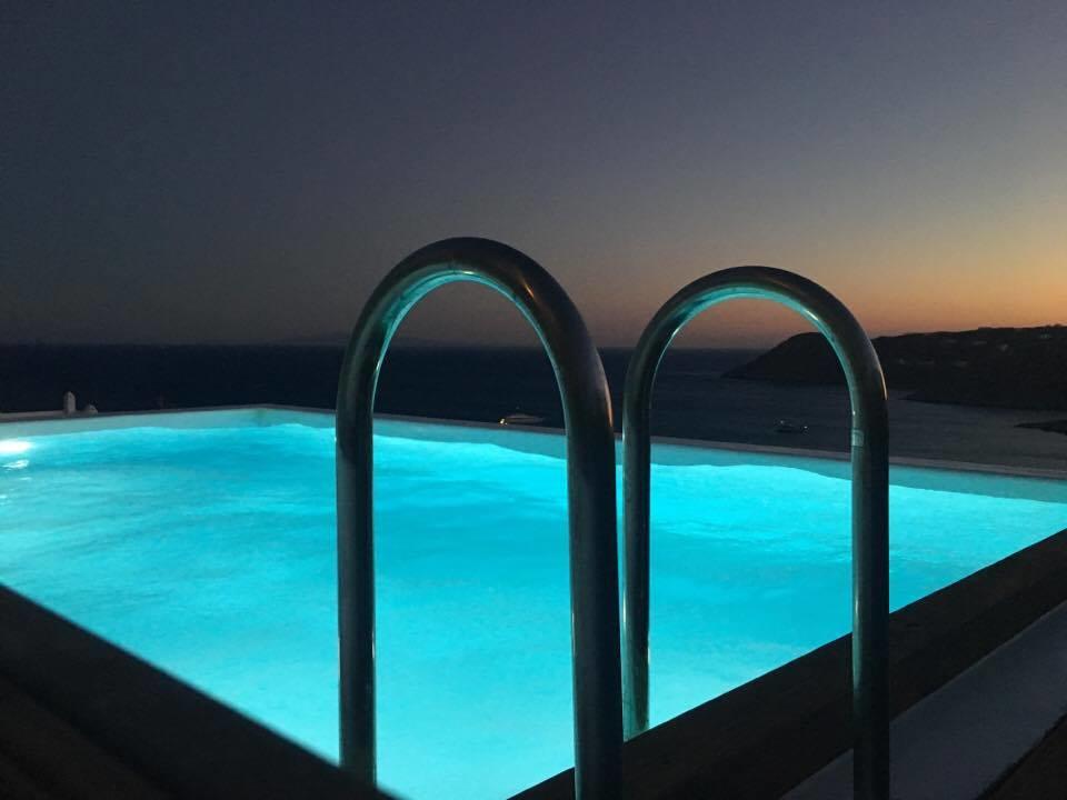 Elia house pool in Mykonos