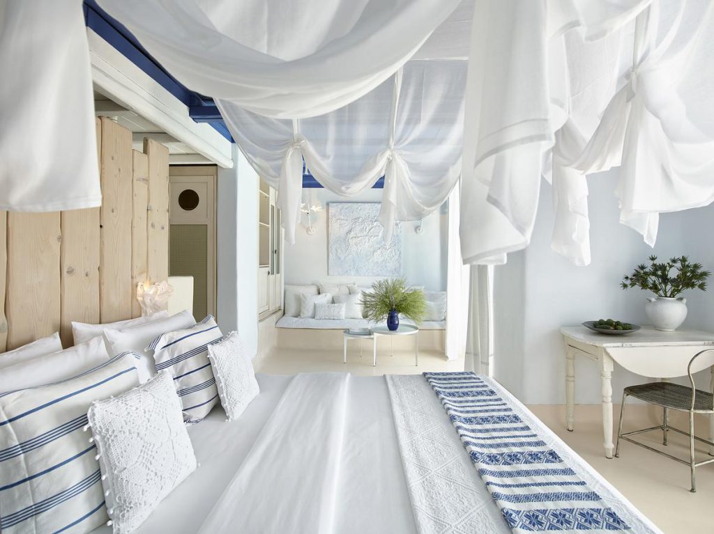 Mykonos Blu is a luxury family hotel in Mykonos