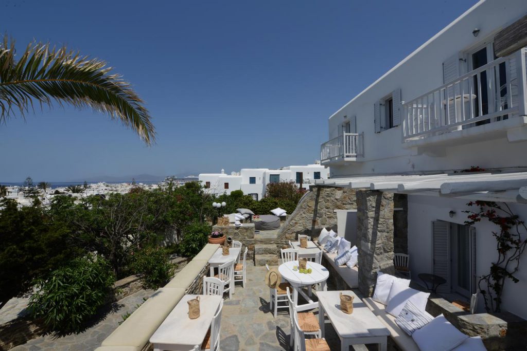 Meilleurs hôtels de Mykonos pour célibataires - Hôtel Elena Mykonos