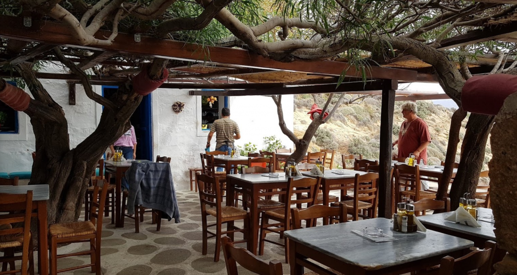  Kiki's tavern has a great scenery to the sea, great food and fairly rational prices, considering you are in Mykonos and everything is expensive.