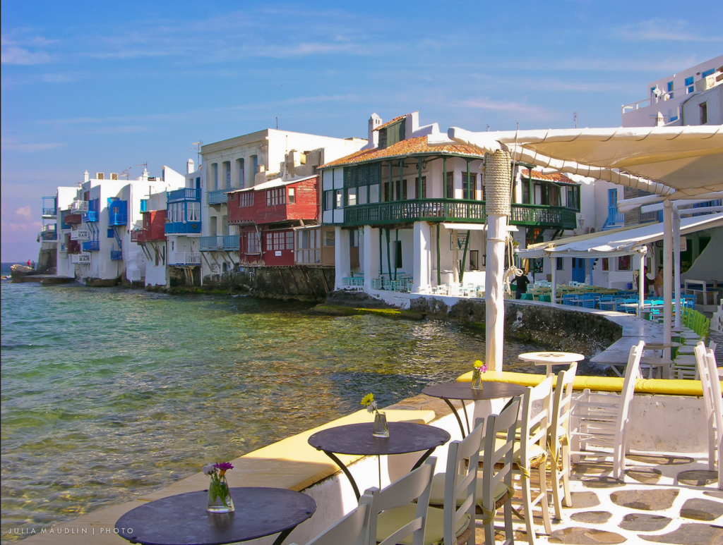 Little Venice is the most photographed and popular area in Mykonos town. There are several nice places to stay close to it.